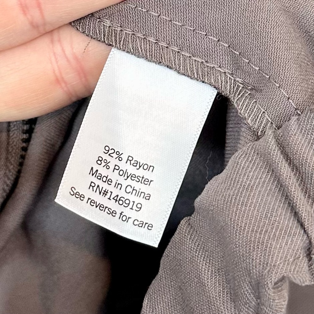 NWT Nine West Women's Drapey Utility Jacket in Gray - Size: Large - Picture 4 of 8